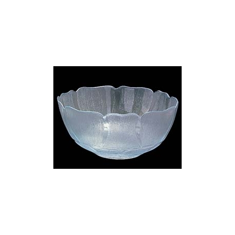 Puch Bowl 12" 6 qt. Fleur Glass